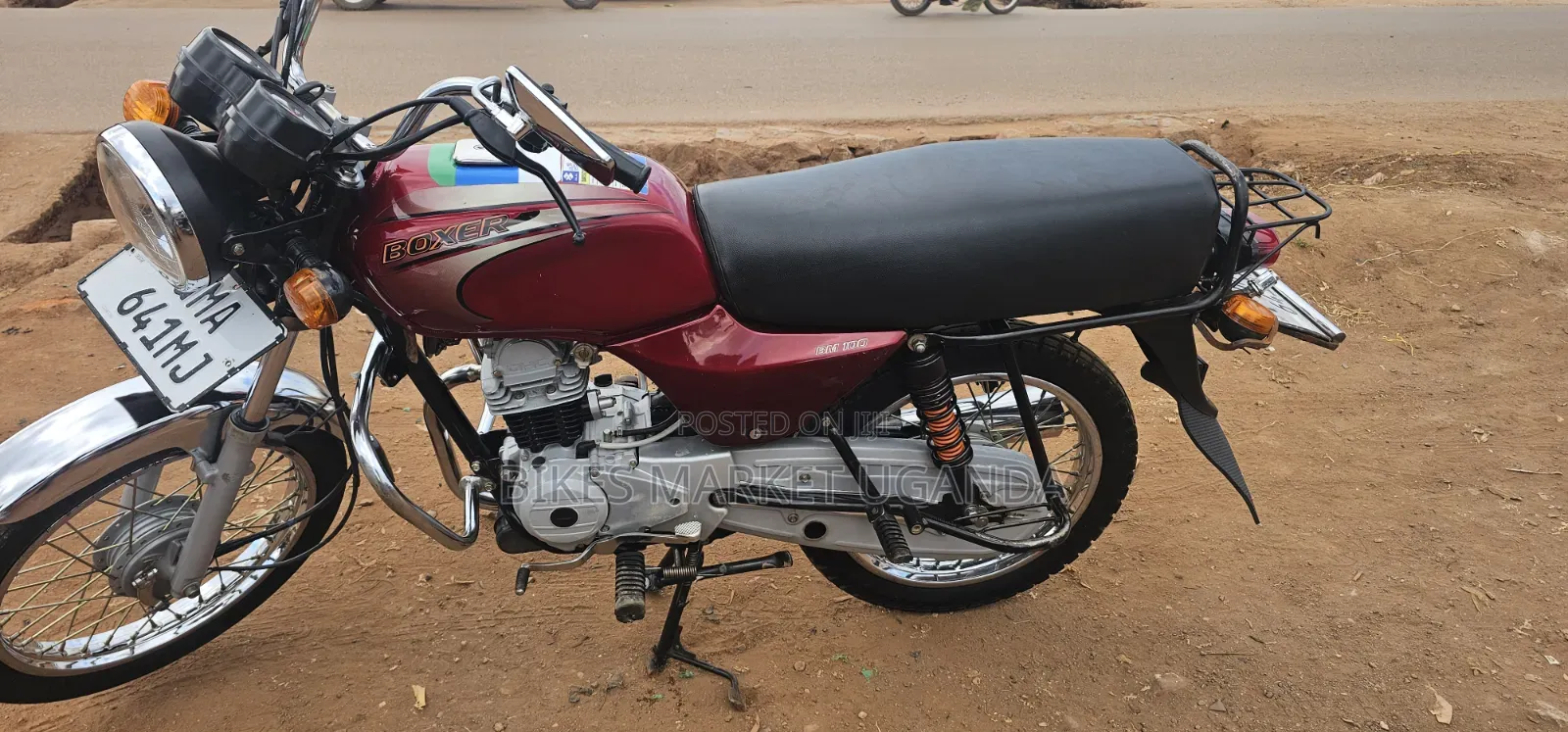 New Bajaj Boxer 2026 Red