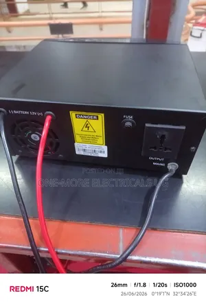 Backup Inverter Charger 1100va/12volts