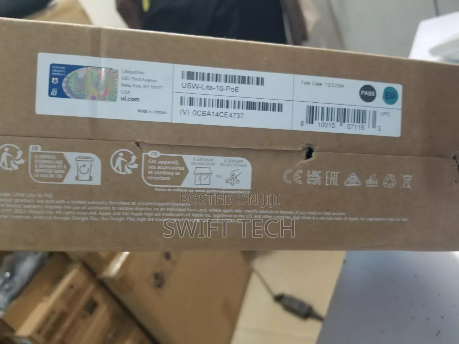 Unifi Usw- Lite -16 -Poe