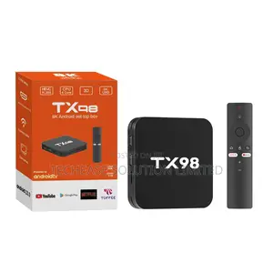 Tx98 Android Smart Tv Box - Ultra Hd Media Player 16gb Ram, 256gb