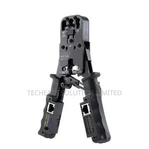 Ethernet Crimping Tool Kit – With Wire Stripper, Cable Tester