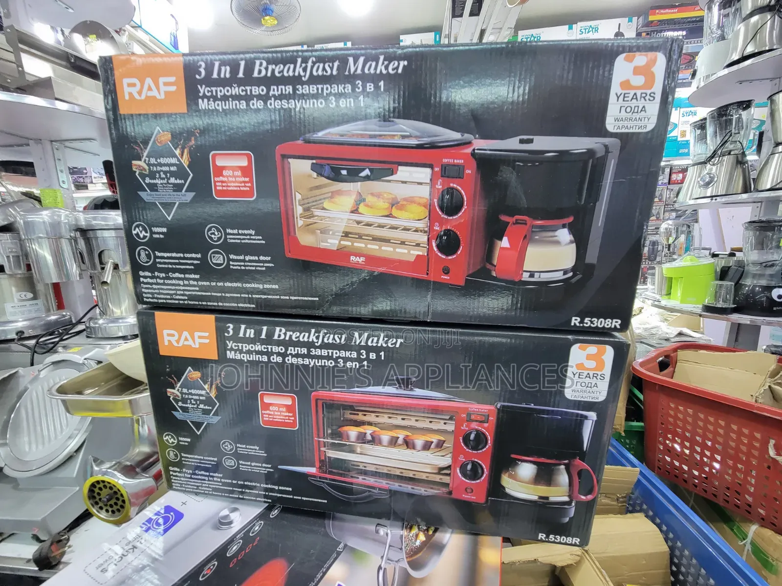 3in1 Raff Breakfast Maker Machine