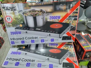 DSP Glass Double Infrared Cooker