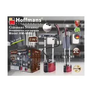 Hoffmans Electronics 2-in-1 Garment Steamer Ironing Board 2000w