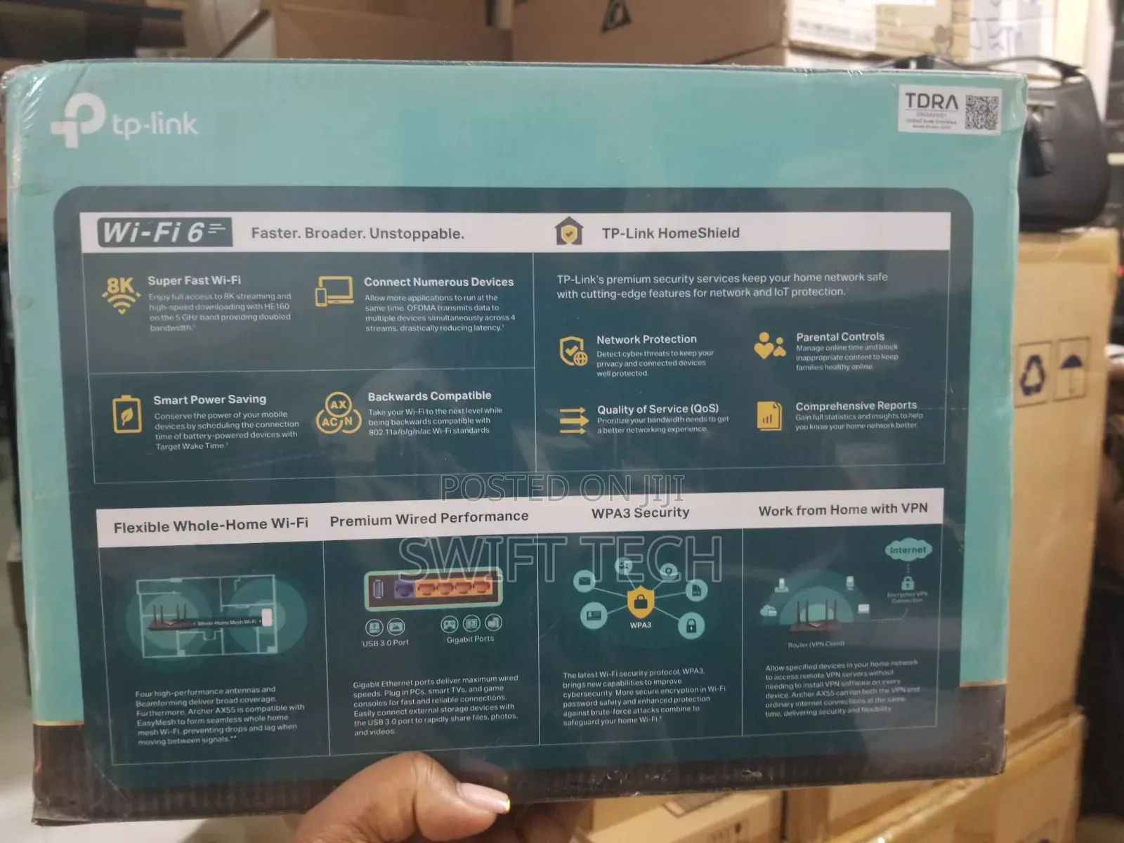 Tp-Link Ax3000 Archer Ax55