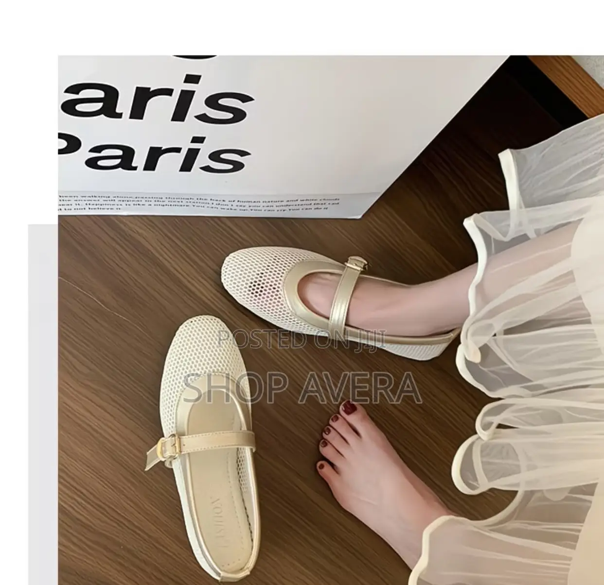 Mary Jane Slip-on Shoes