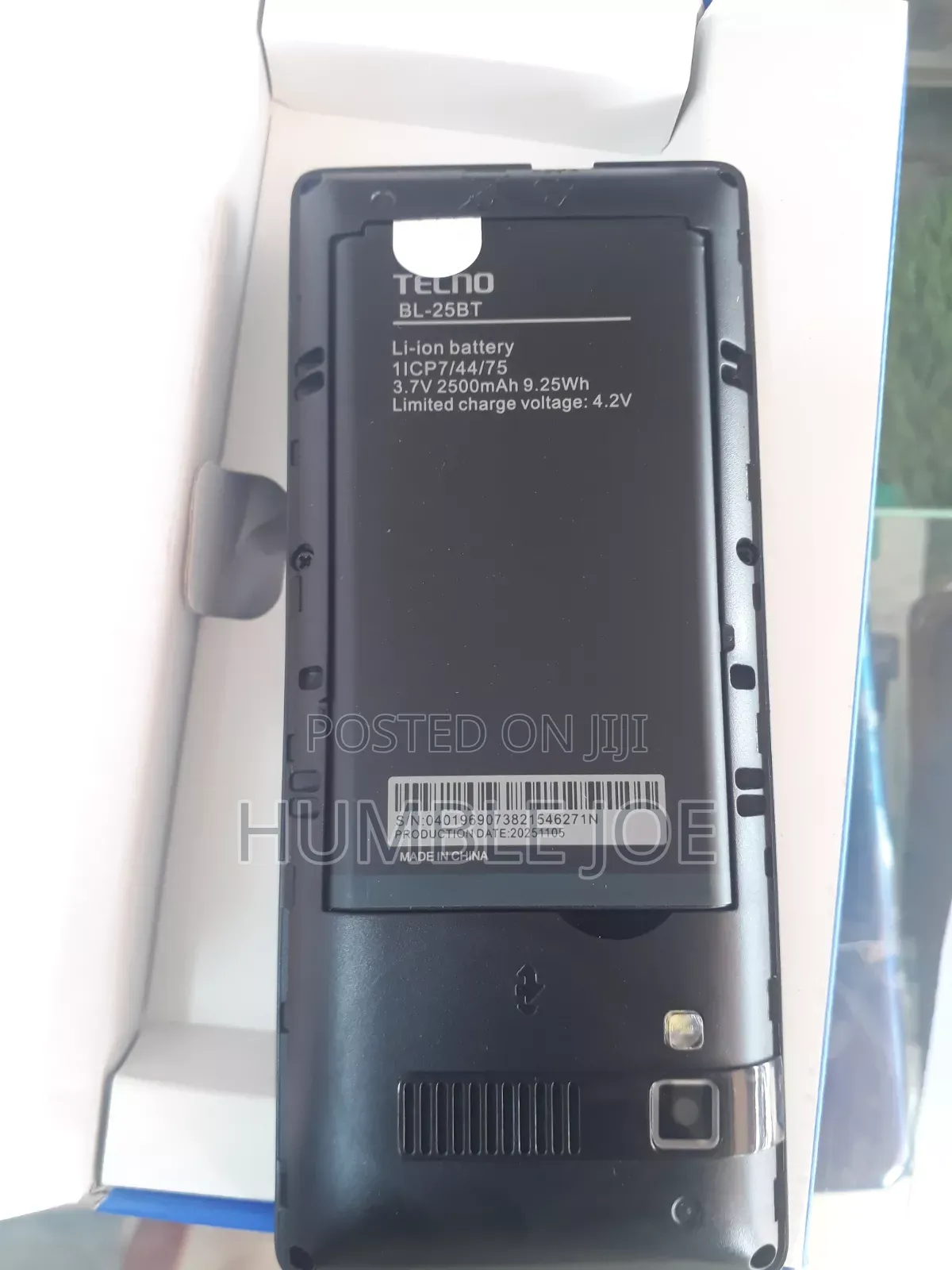 New Tecno T528 Black