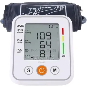 Digital Blood Pressure Monitor Bpmeasurement and Digital Thermometer