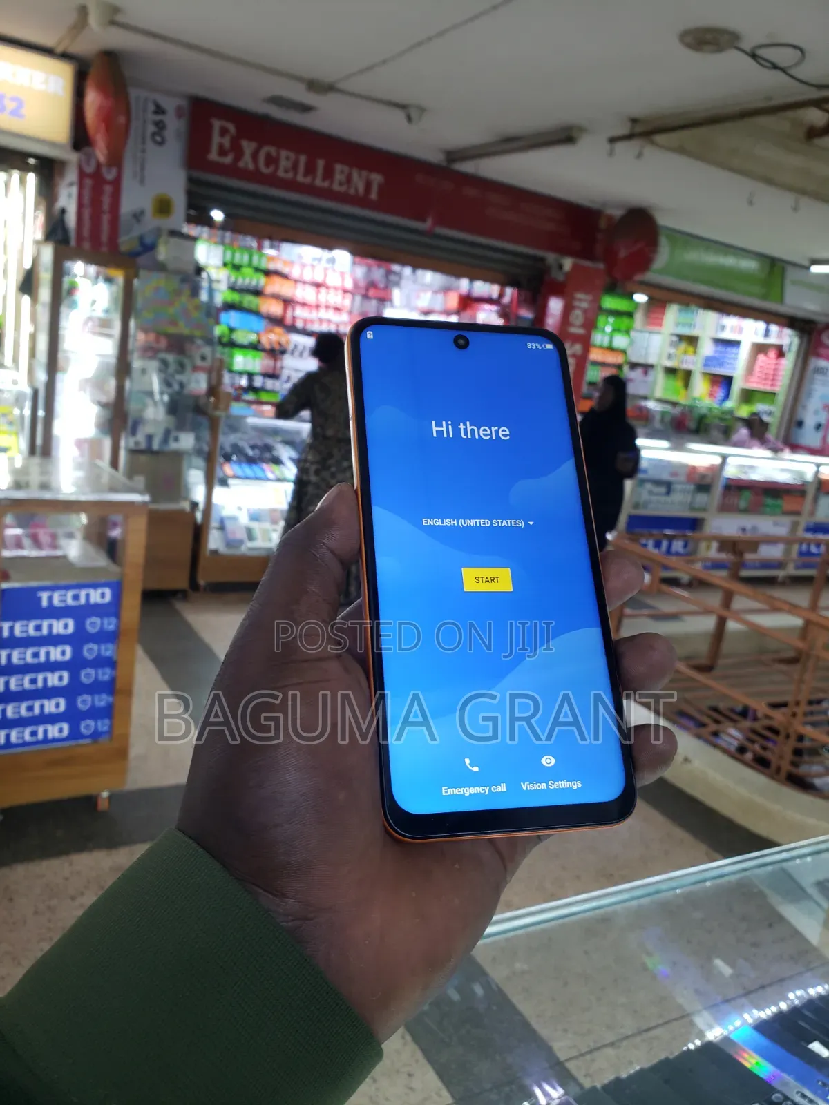New Tecno Pop 20 128 GB Orange