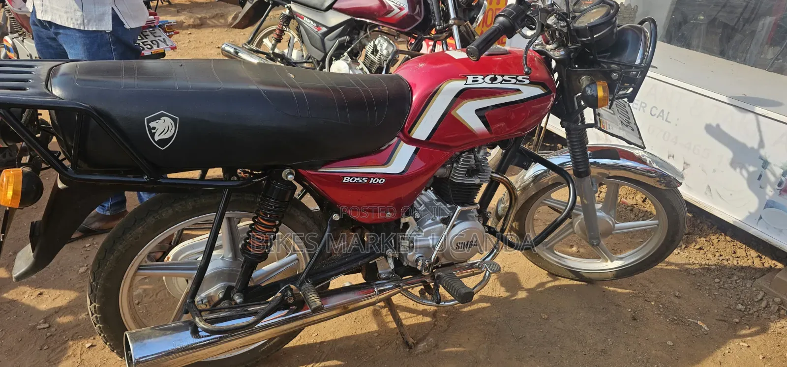 Bajaj Boxer 2025 Red