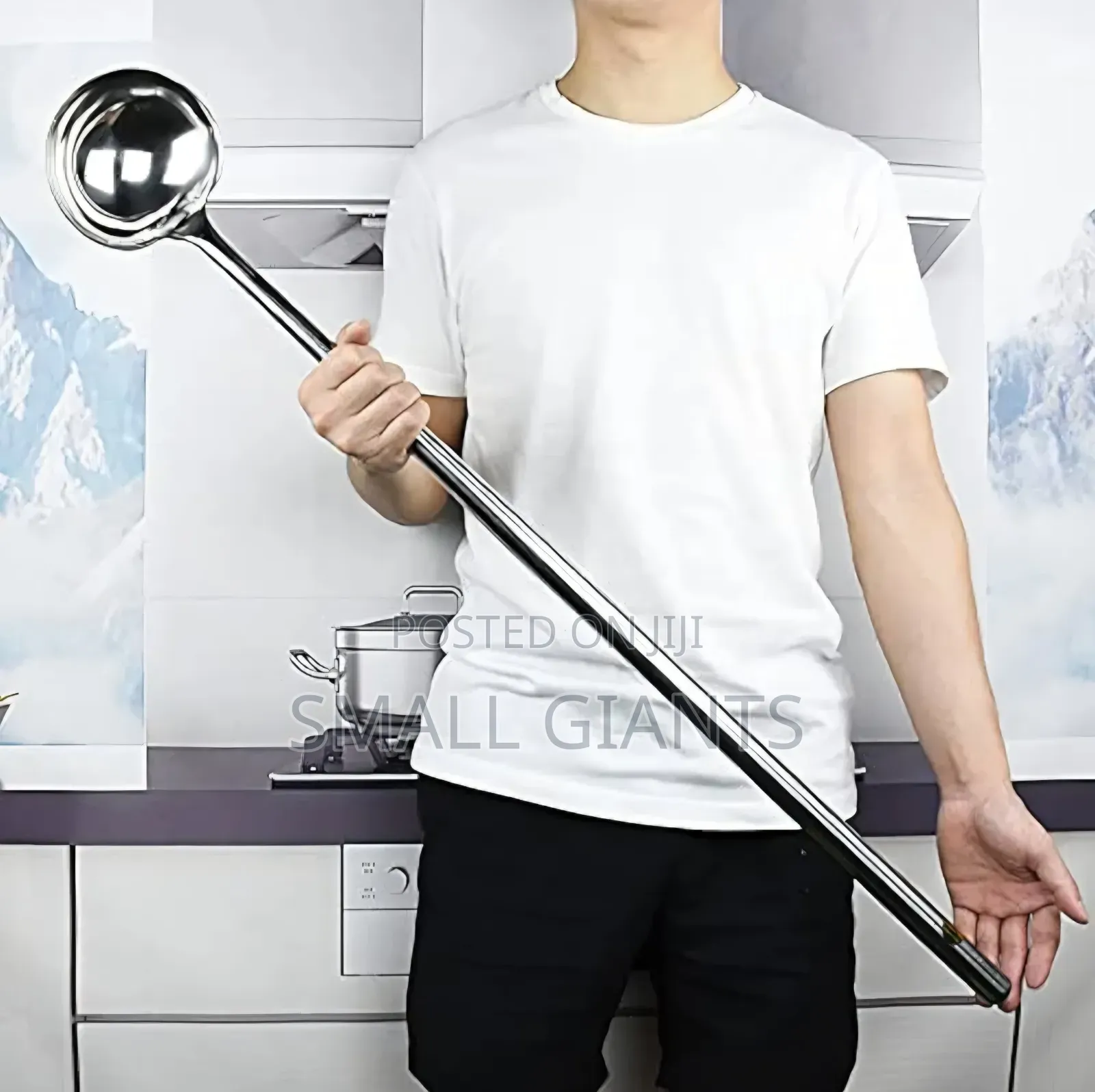 Stainless Steel Long Handle Soup Spoon