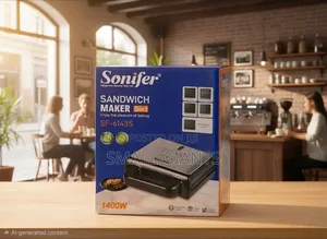 Sonifer 5-in-1 Sandwich Maker (Model Sf-6143s)