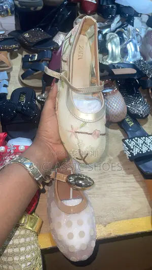 Zara Followed Mesh Pump Shoes