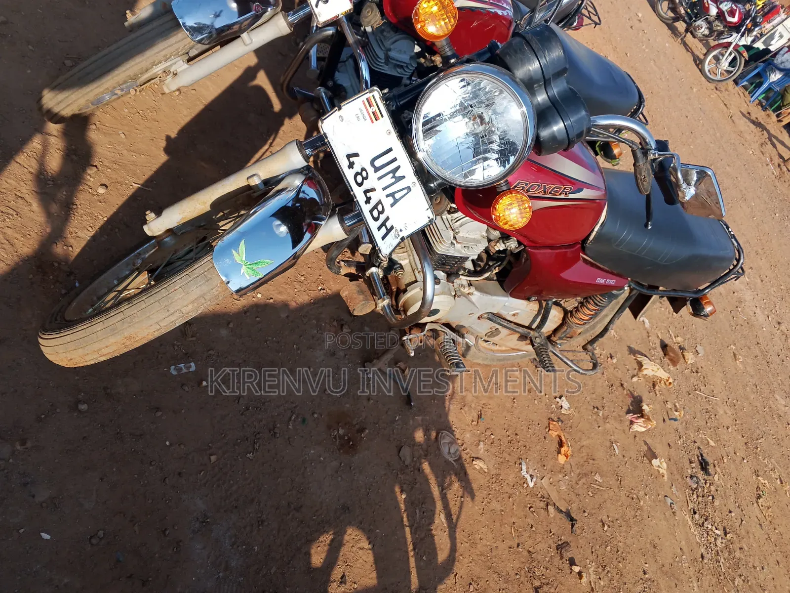Bajaj Boxer 100 2025 Red