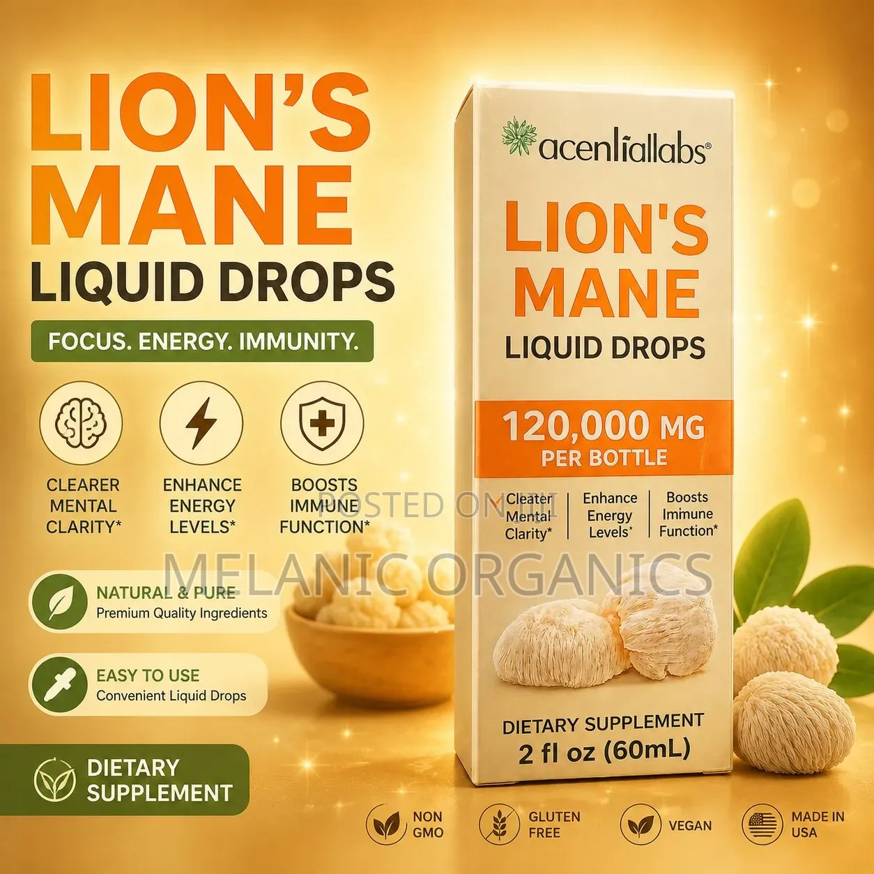 Lionsmane Liquid Drops