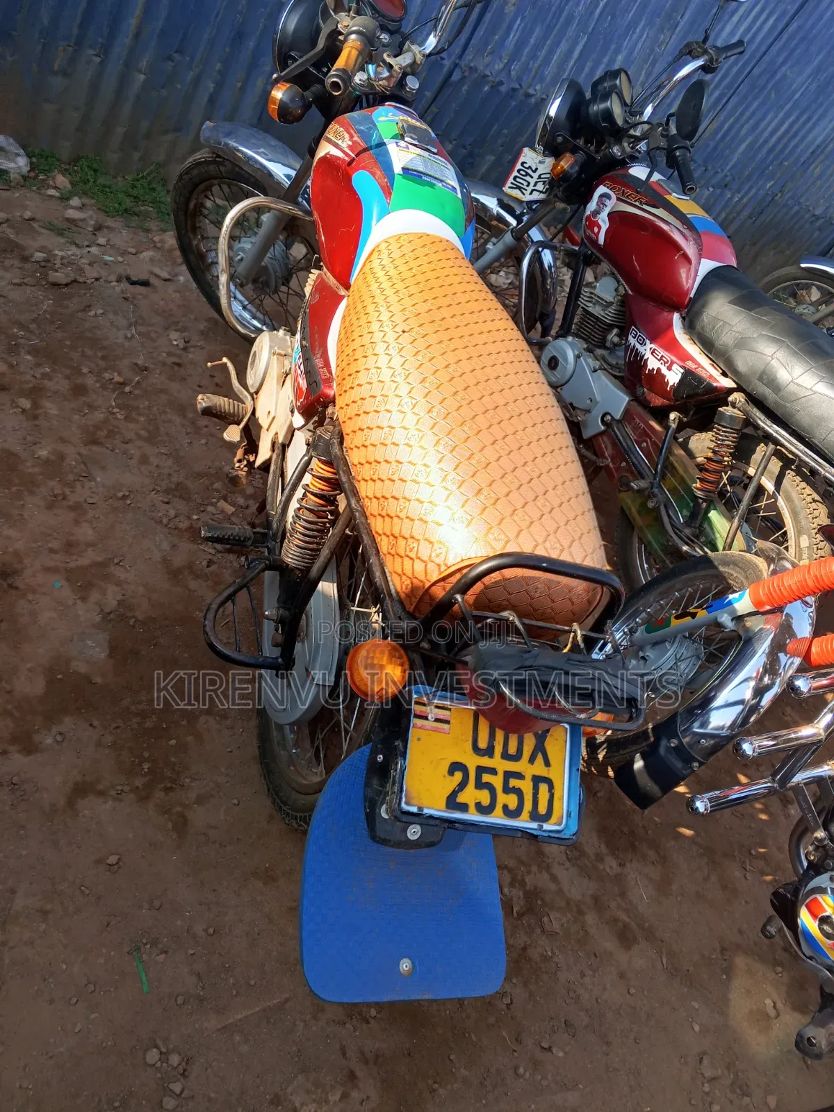 Bajaj Boxer 100 2017 Red