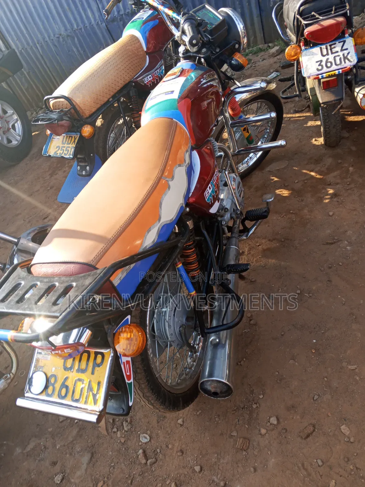 Bajaj Boxer 100 2016 Red