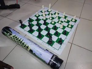 Foldable Chess Set - Chess Mat