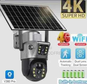 Lsv380 Pro Solar Security Camera 8mp