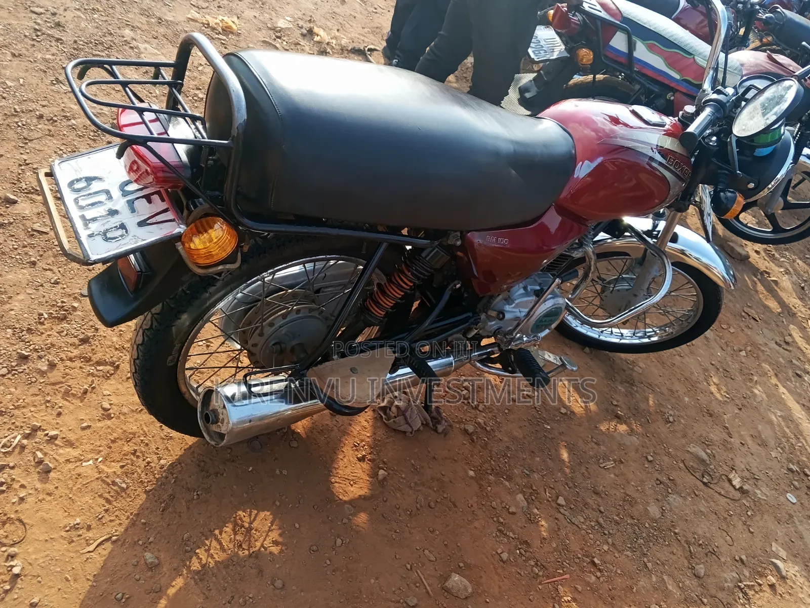 Bajaj Boxer 100 2020 Red