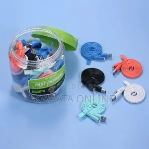 Oraimo Fast Charging Data Cable Micro-Usb, Lightning (30 Pc in Box)