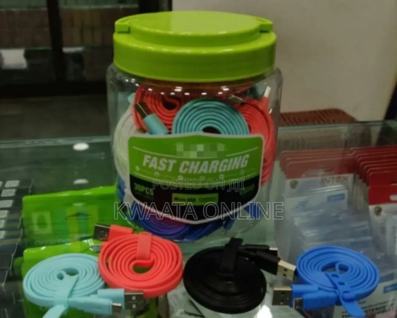 Oraimo Fast Charging Data Cable Micro-Usb, Lightning (30 Pc in Box)