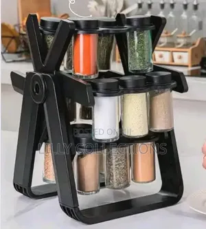 Rotating Spice Jar