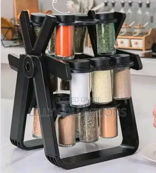 Rotating Spice Jar