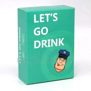 Let's Go Drink Game Cards