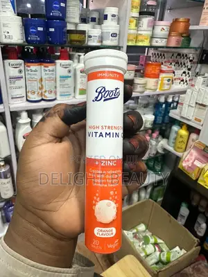 Boots High Strength Vitamin C Zinc Effervescent Tablets