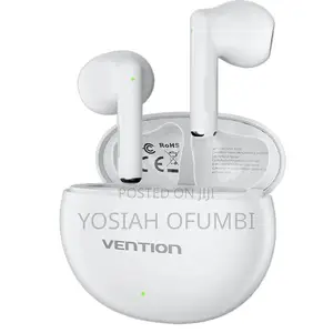 Vention Elf E06 Wireless Earbuds-Black White
