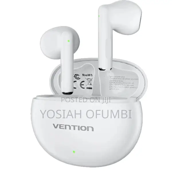Vention Elf E06 Wireless Earbuds-Black White