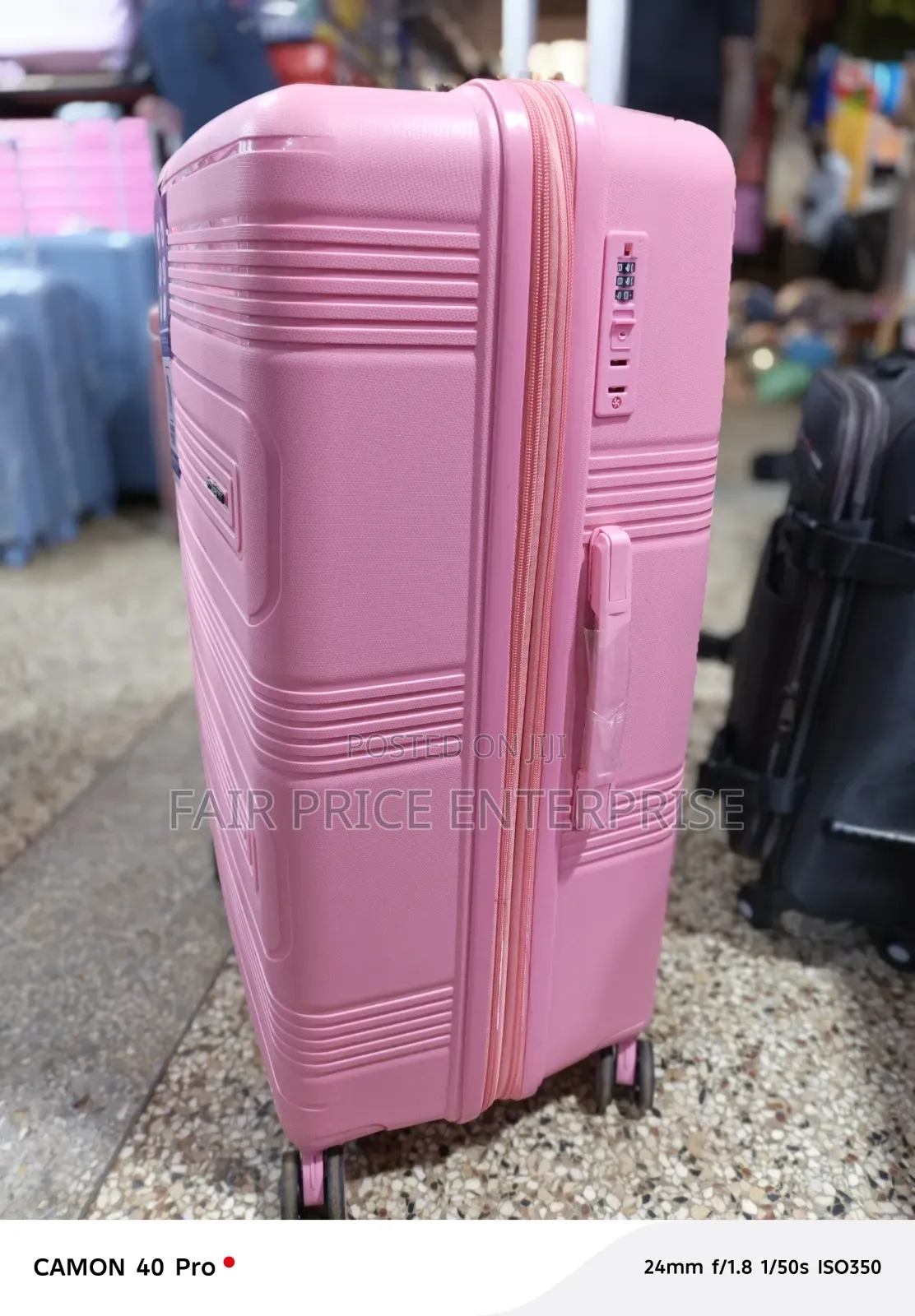 Rubber Plastic Suitcase. Large Size