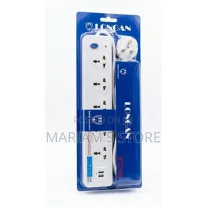 Extension Socket 5way With 2 Usb Ports