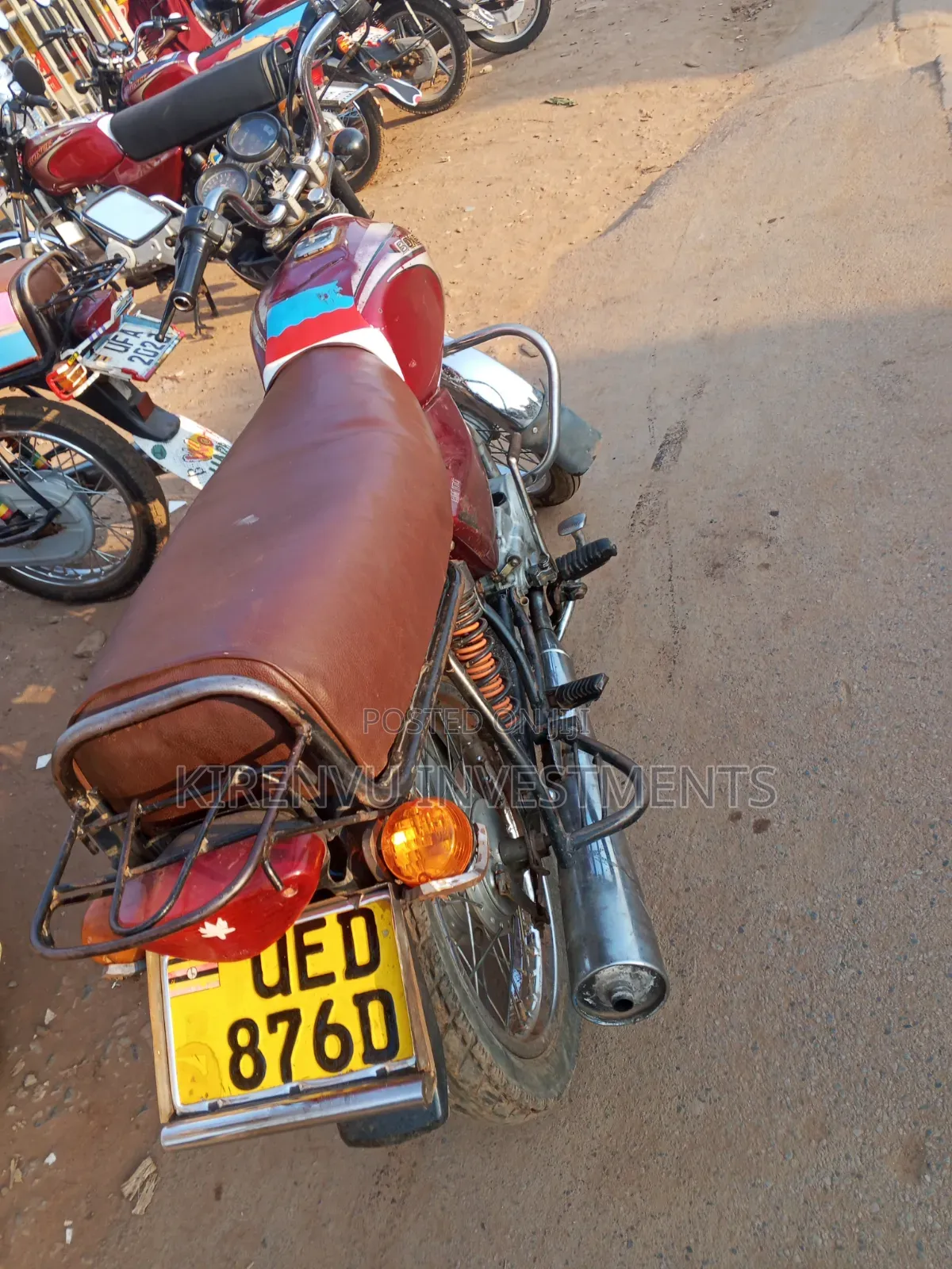 Bajaj Boxer 100 2017 Red