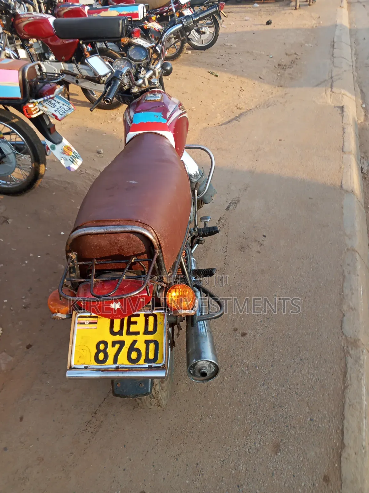 Bajaj Boxer 100 2017 Red