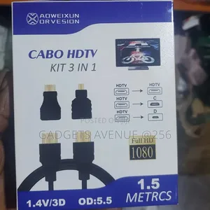 3-in-1 Hdmi Cable Kit.