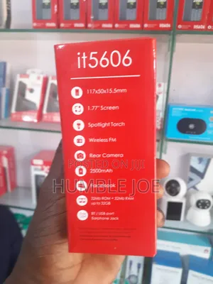 New Itel IT5606 Black