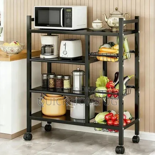 Multi-functional Kitchen Storage Rack Organizer, Strong Kitchen Rack