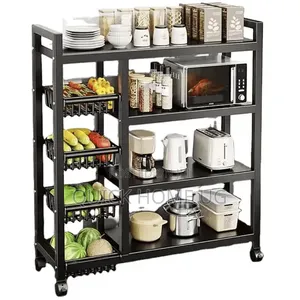 Multi-functional Kitchen Storage Rack Organizer, Strong Kitchen Rack