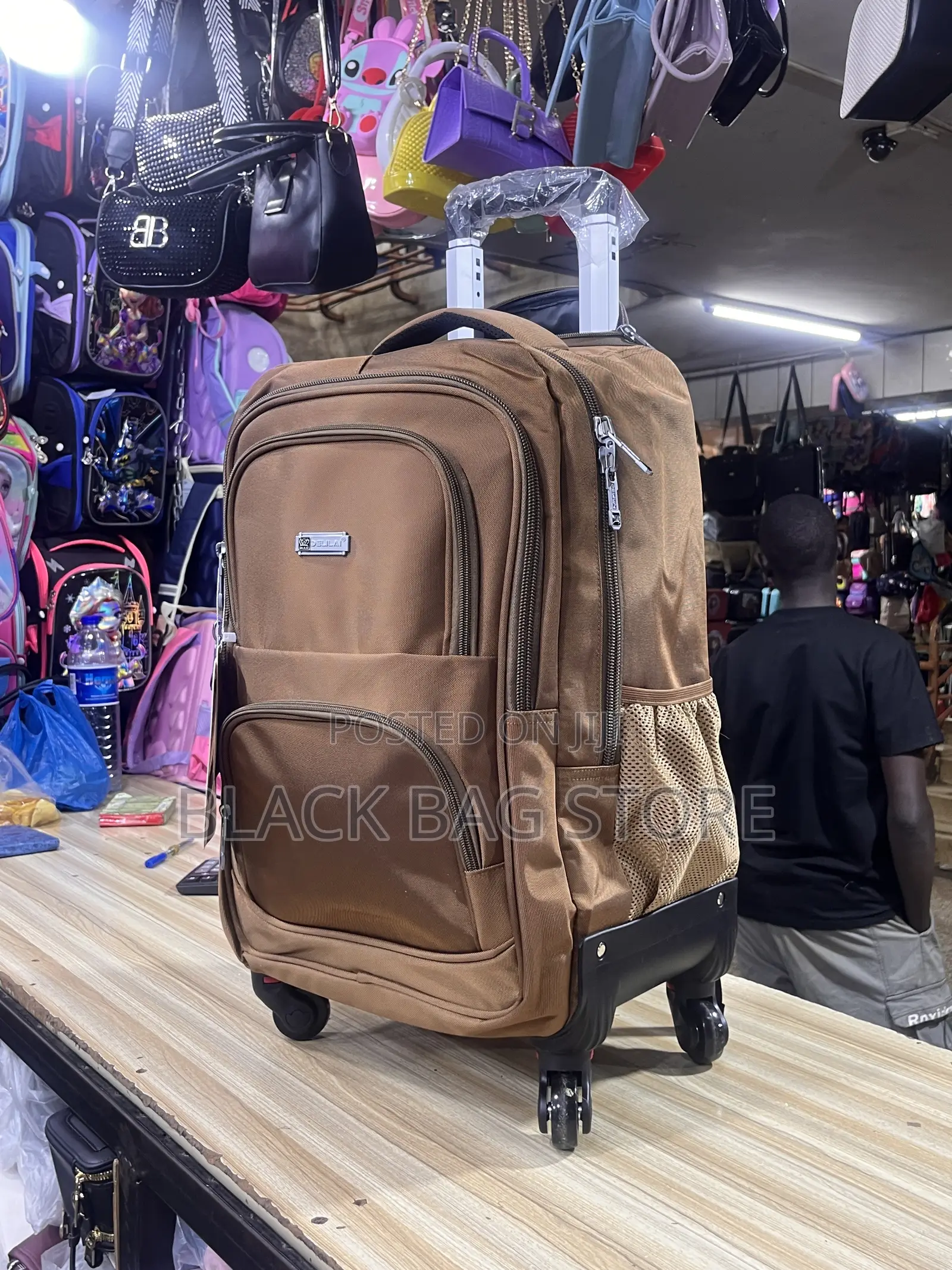 Delila Trolley School Bag