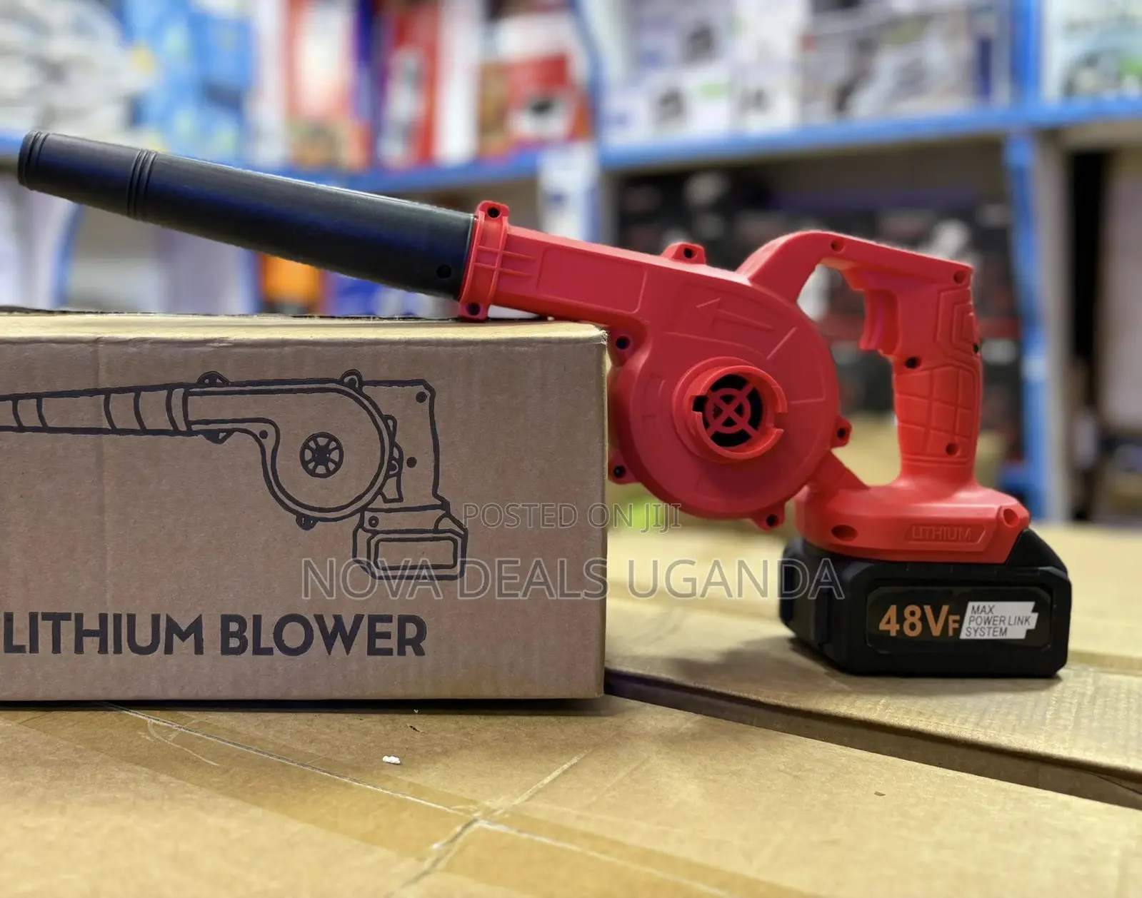 48w Rechargeable Lithium Blower 2-in-1 Vacuum Cleaner