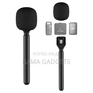 Generic Wireless Interview Microphone Handheld Adapter
