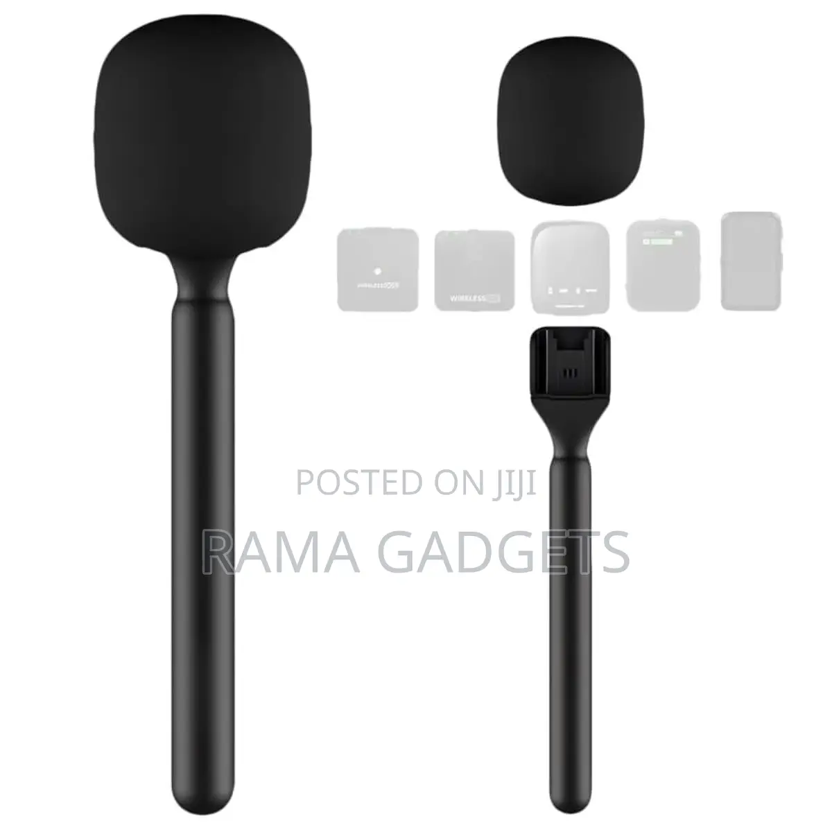 Generic Wireless Interview Microphone Handheld Adapter