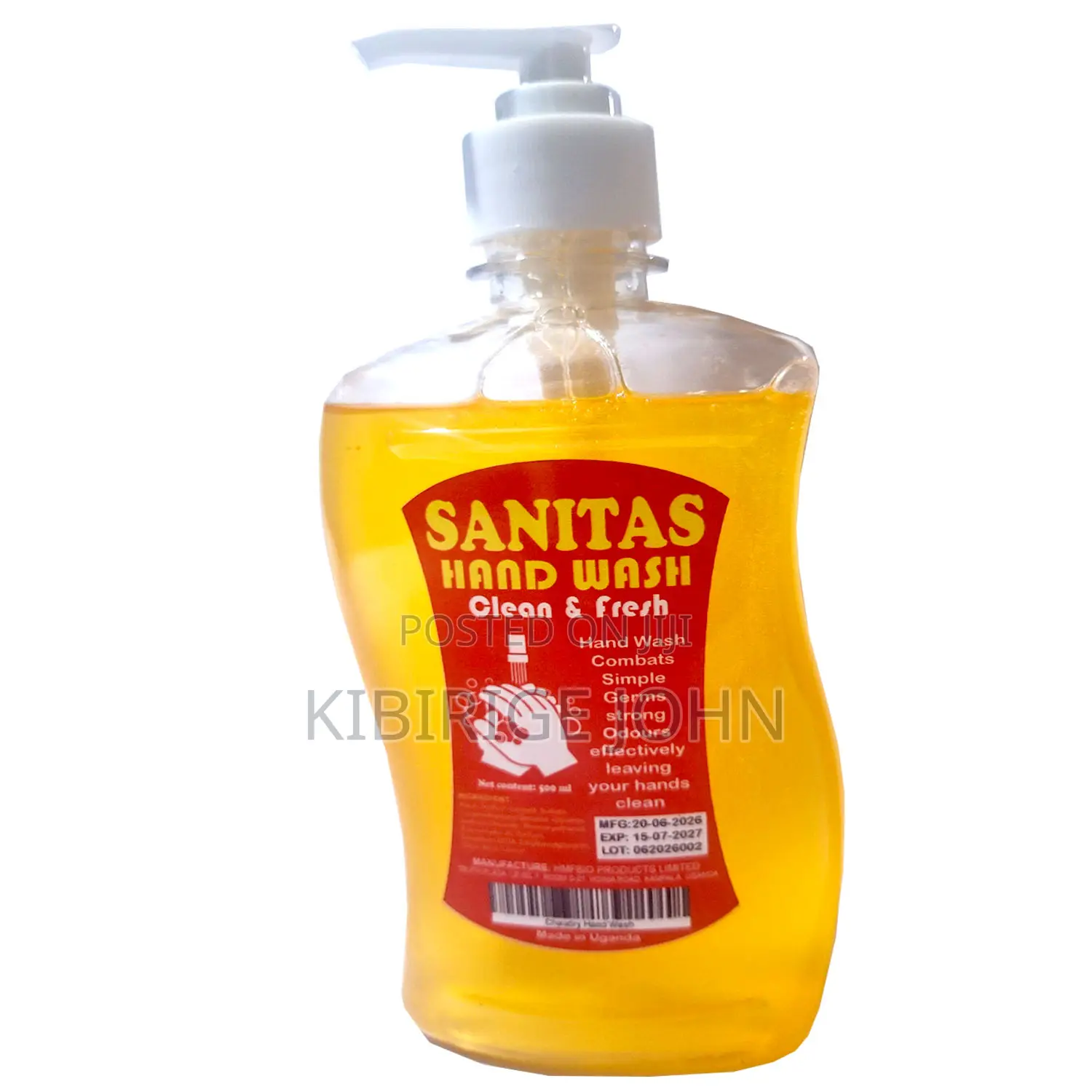 Sanitas Hand Wash Soap, 6 PCS