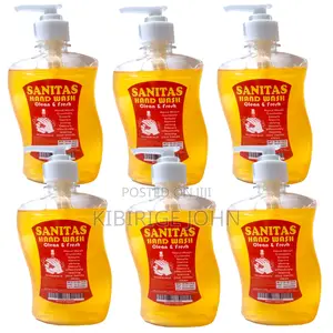 Sanitas Hand Wash Soap, 6 PCS