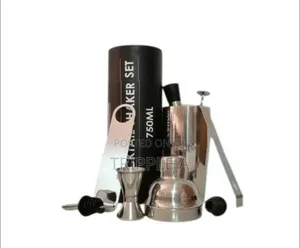 Cocktail Shaker Set 8 Pieces Bartender Drinking Mixing Kit
