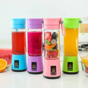 Portable Electric Juice Blender – Rechargeable 380ml Smoothie Maker