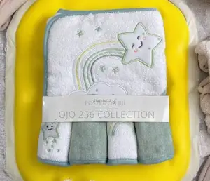 Baby Hooded Towel With Washcloths