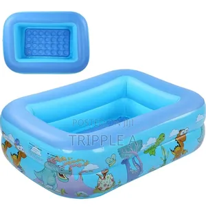 Two Ring Rectangular Kids Pool